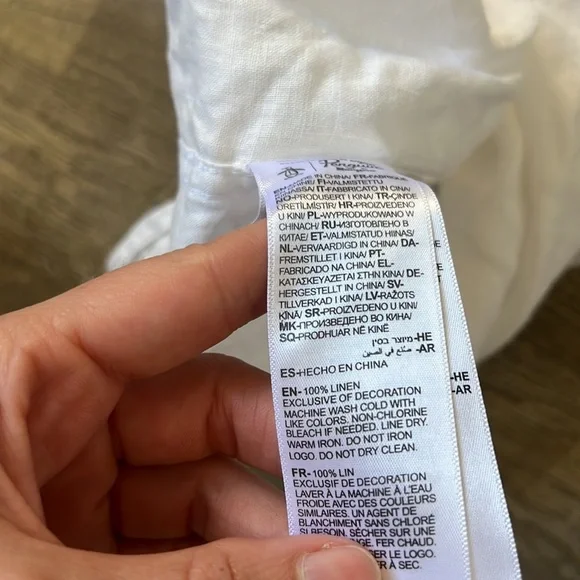 Men’s Penguin Short Sleeve Linen Shirt Size Small - Picture 4 of 4